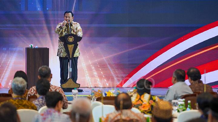 Prabowo di Tanwir Muhammadiyah: Kemakmuran Rakyat Dimulai dari Pemerintahan Bersih